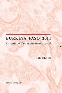 Couverture du livre Burkina Faso 2011: Chronique d'un mouvement social